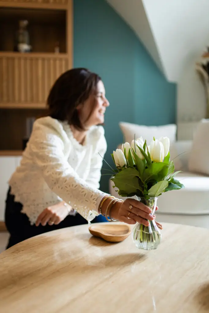 Shooting photo d'architecture d'intérieur et de home design pour Gabrielle Home Design près d'Angers, à Pruniers, projet photographié par Margot Vincent (Margotine Photographies) photographe de portrait et reportage avec photos naturelles et spontanées pour les professionnels et les particuliers près d'Angers.